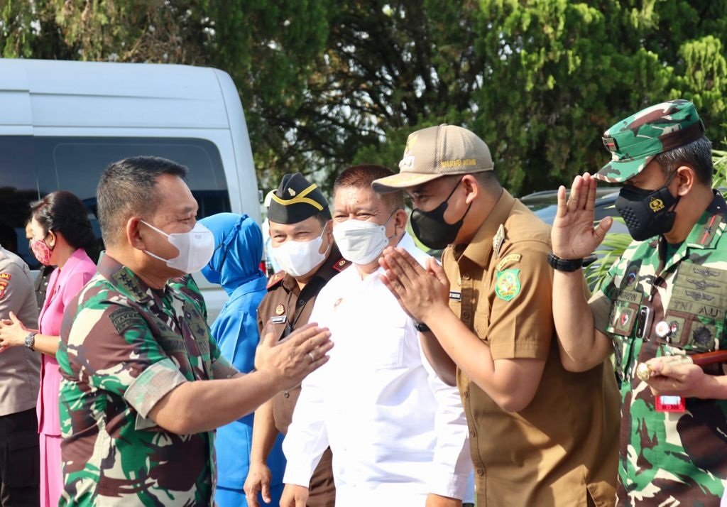 Wali Kota Medan Antar Kasad Dan Ketua Persit Kck Inimedan