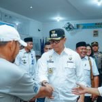 Pj.Bupati dalam kunjungannya meninjau kesiapan Pemilu