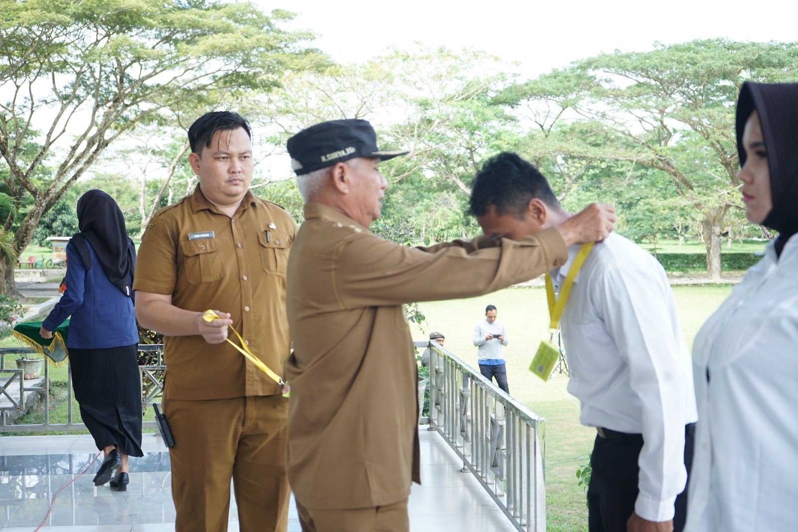 Satlinmas Kabupaten Asahan Dikukuhkan