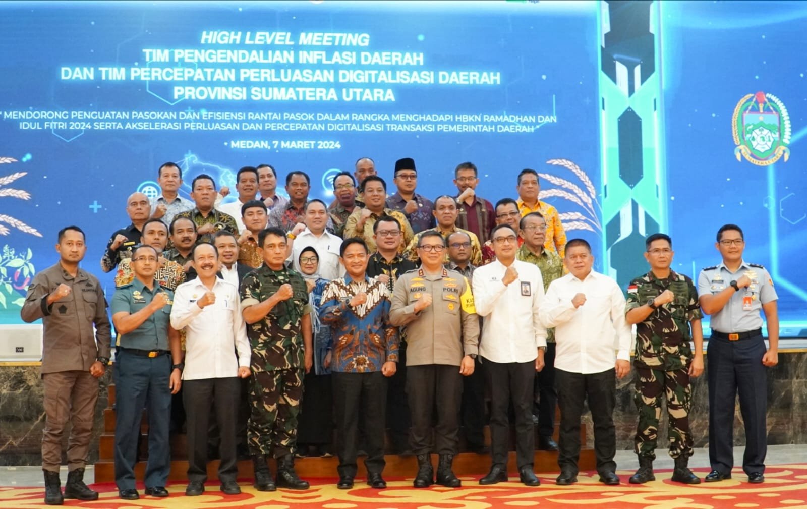 Pejabat Bupati Langkat Hadiri
