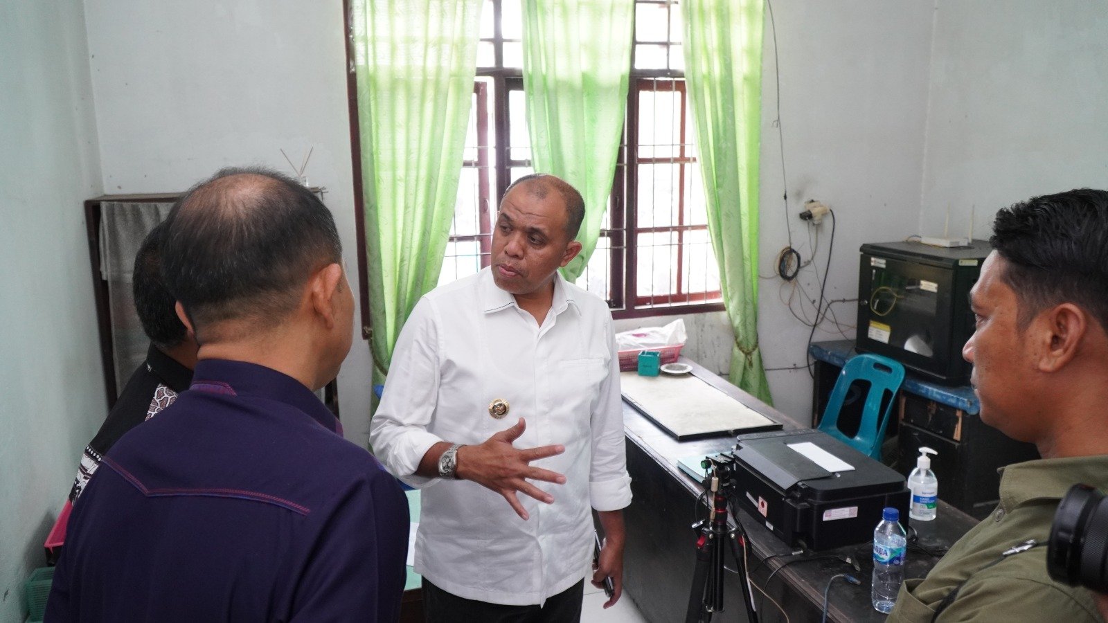 Pejabat Bupati Langkat Sidak