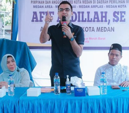 Anggota DPRD Medan, M Afif Abdillah