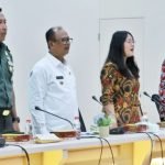Wakil Bupati, Dandim 0207/SML, Kepala BKKBN Sumut dan Kadis Pengendalian Penduduk dan Keluarga Berencana Simalungun.