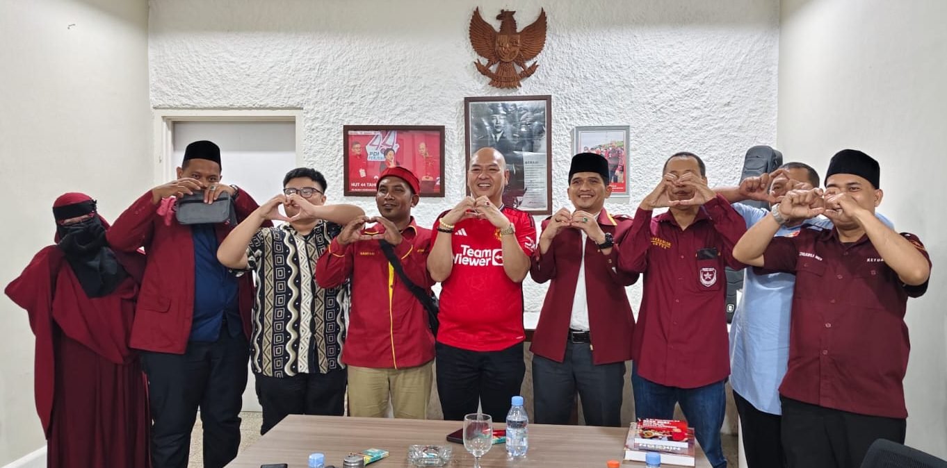 Nikson Nababan bersama Pemuda Muslim Indonesia