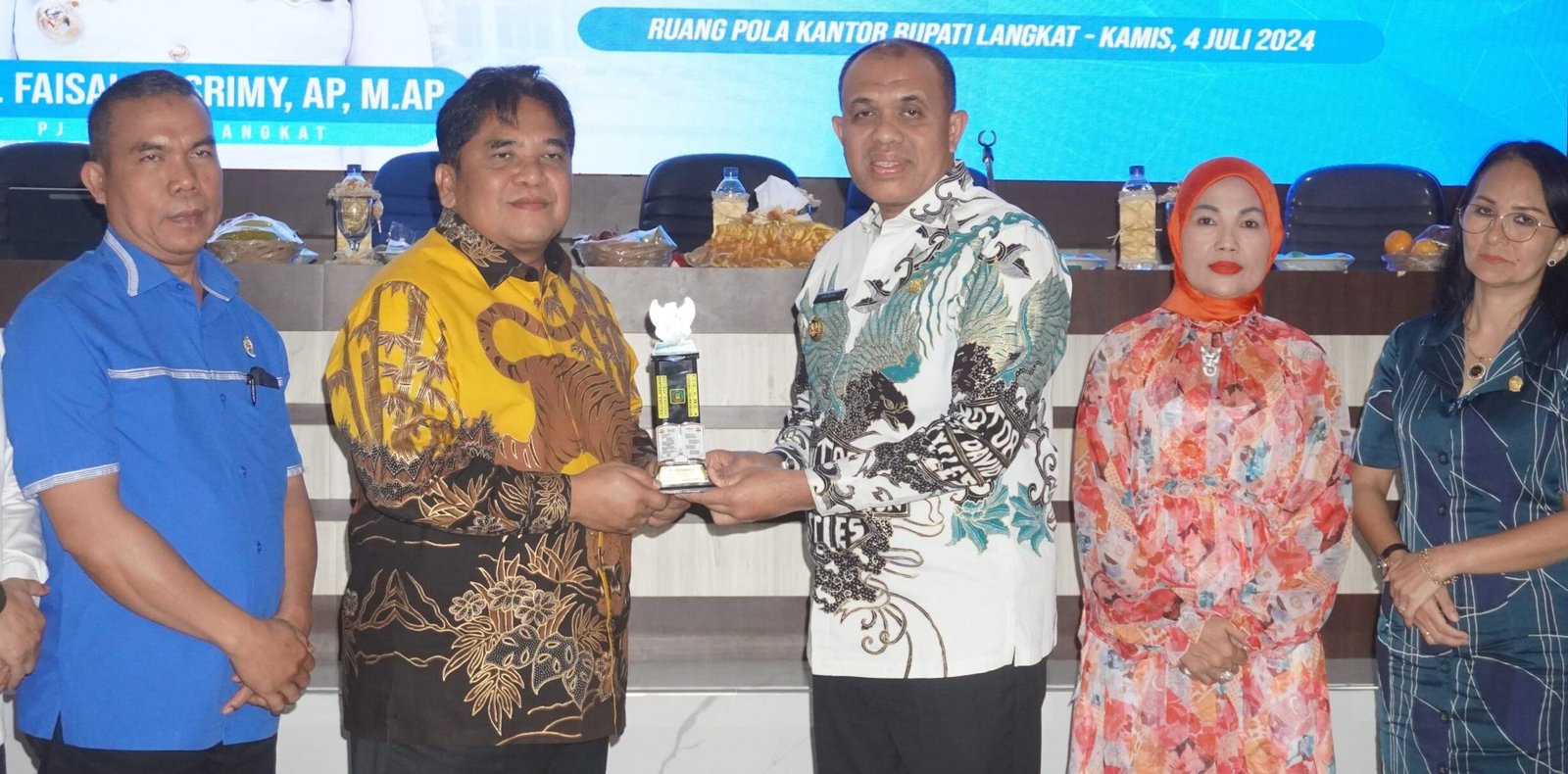 Kunjungan Kerja (Kunker) anggota DPRD Sumut ke Kab.Langkat.