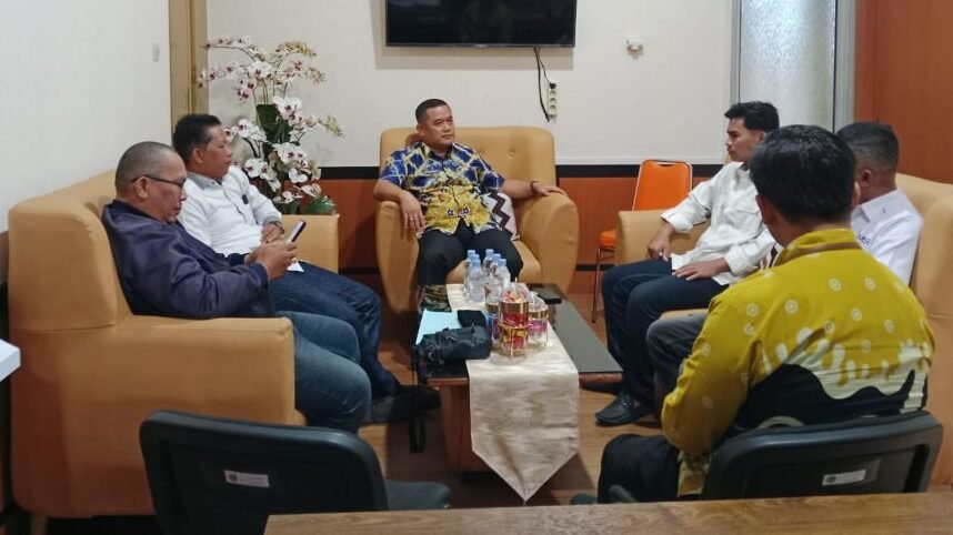 Pengurus SMSI Sergai Gelar Audiensi bersama Kakan BPN Serdang Bedagai 