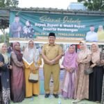 Wakil Bupati Asahan Taufik Zainal Abidin Siregar,  sampaikan kata sambutan dalam pengajian akbar 