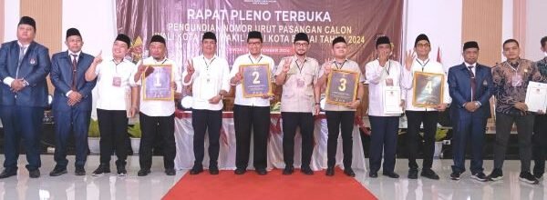 Para Pasangan Calon Walikota dan Wakil Walikota Binjai