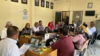 Suasana Rapat Pengurus PWI Sumut yang dipimpin langsung, Ketua Farianda Putra Sinik, SE