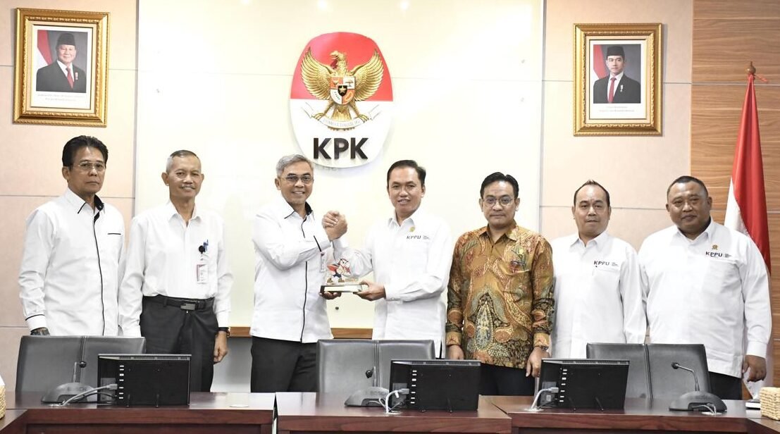 KPPU Temui KPK, Tingkatkan Penegakan Hukum Kasus Korupsi Persaingan Usaha di Gedung KPK Jakarta .