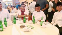 Bupati Simalungun saat hadiri Silaturahmi dan Buka Puasa Bersama Gubsu dan Wagubsu.