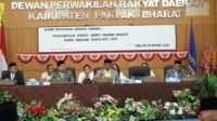 Pelaksanaan Sidang Paripurna DPRD Pakpak Bharat