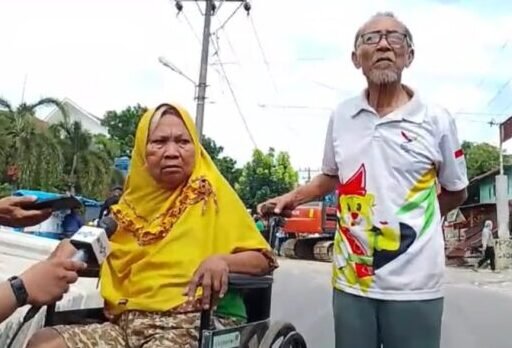Mantan pelanih Nasional Gulat Indonesaia, Asmara Dana dan Istri