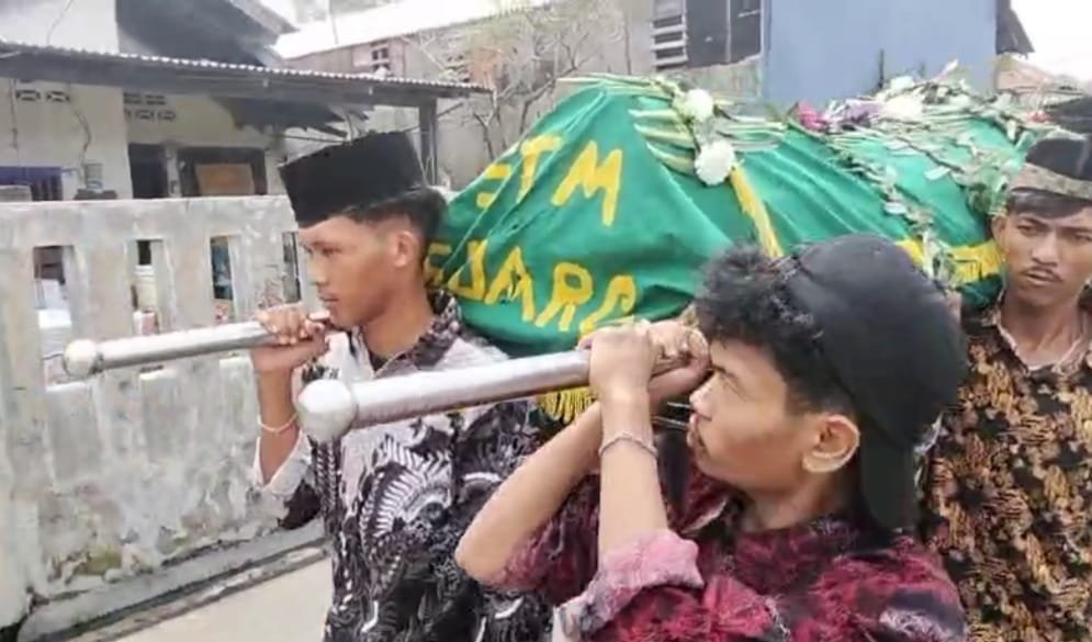 Jenazah korban tewas akibat tawuran di Belawan.