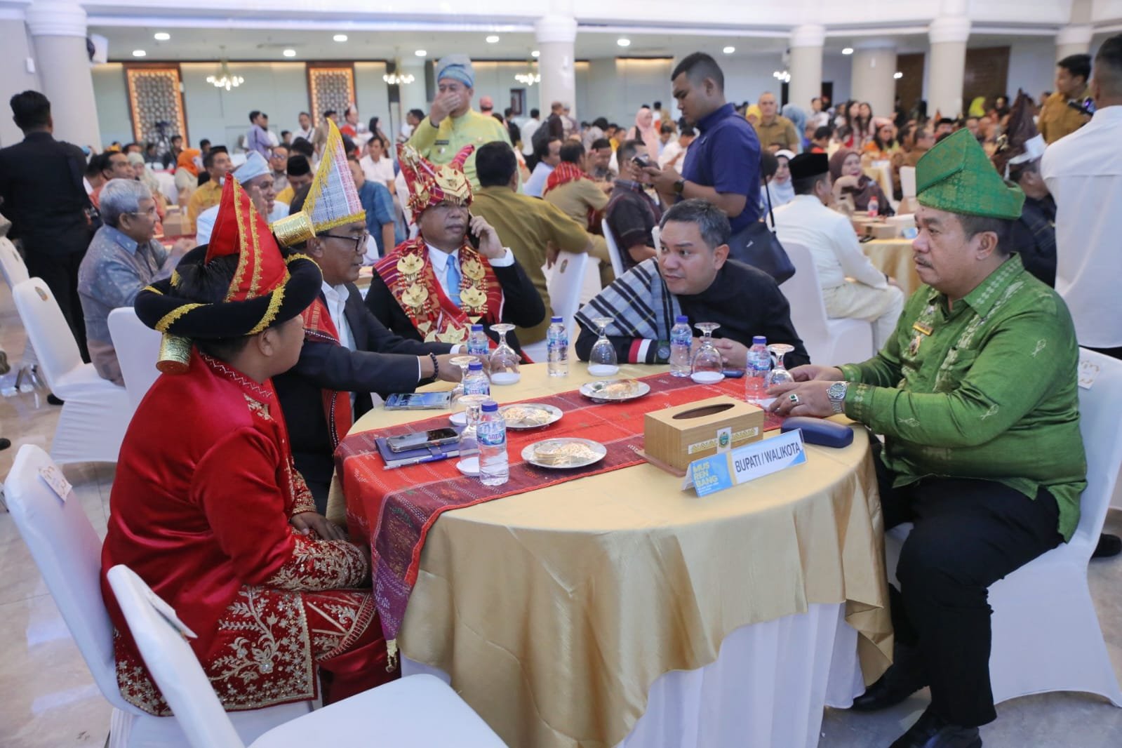 Taufik Zainal Abidin Siregar saat mengikuti pembukaan Musrenbang RPJMD 2025-2029 dan RKPD 2026.