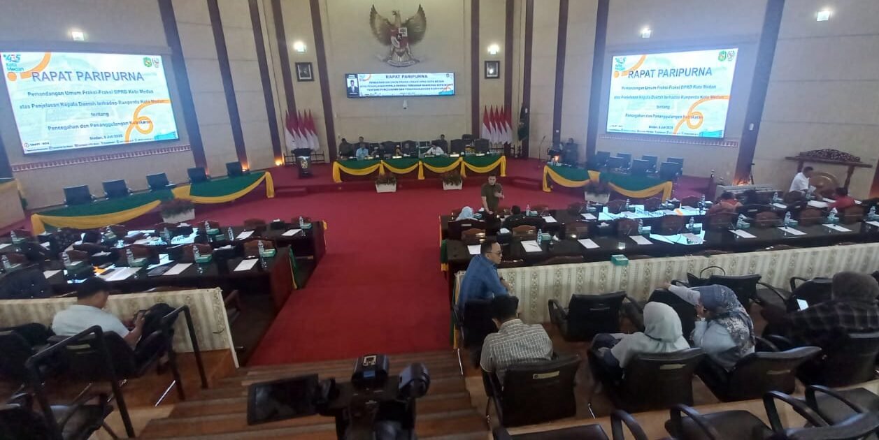 Rapat Paripurna DPRD Kota Medan Abaikan Tatib