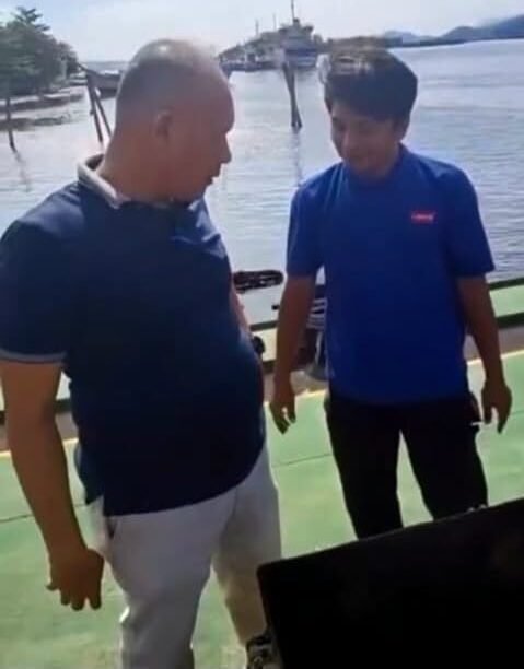Wakil Bupati Tapteng Mahmud Efendi saat menyidak gudang penimbunan minyak BBM bersubsi jenis solar di kelurahan Pondok Batu