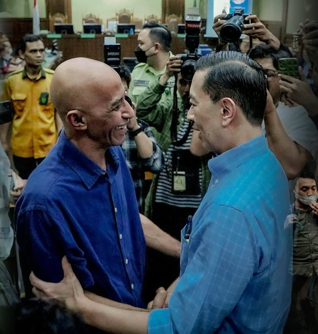Geisz Chalifah dan Tom Lembong