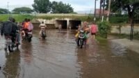 Suasana banjir dikawasan Sei Mati Labuhan