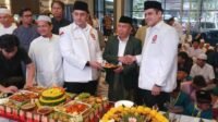 Suasana acara pendeklarasian berdirinya Partai Rakyat Indonesia pada Jumat, 8 Agustus 2025 di kawasan Tebet, Jakarta Selatan.
