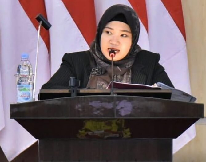Ketua Fraksi Gerindra DPRD Medan Tia Ayu Anggraini S Kom MH