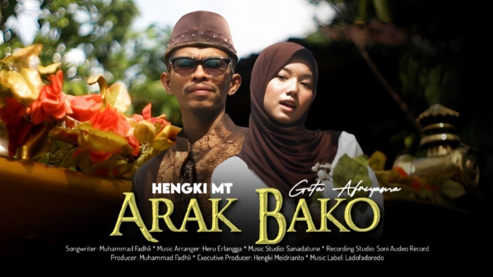 Hengki MT feat Gita Afriyasna rilis lagu Minang terbaru Arak Bako.