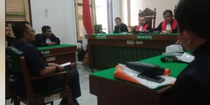 Saat berlangsungnya Persidangan