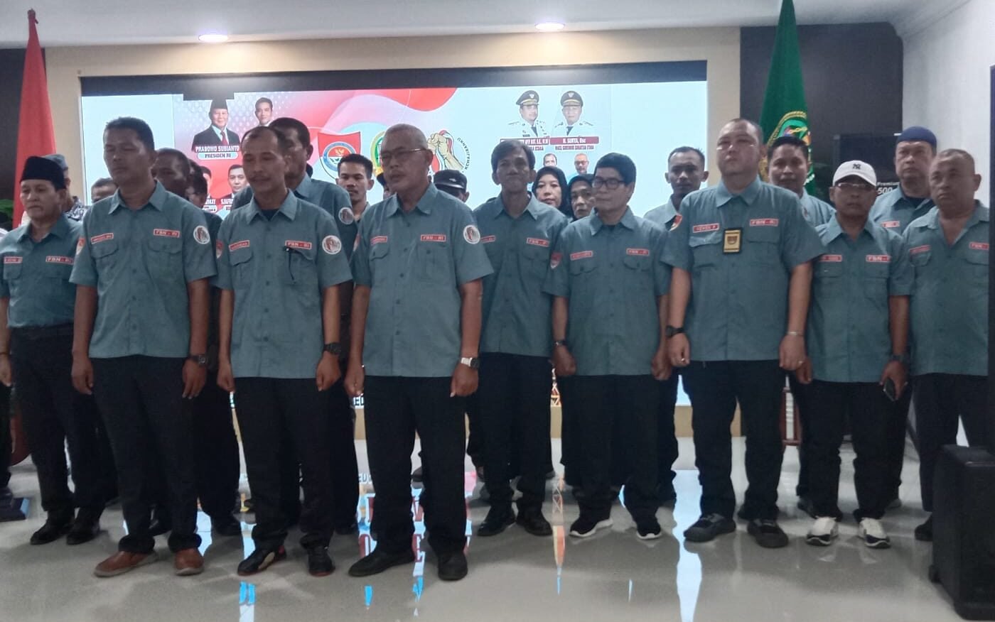 Saat pelaksnaan Pelantikan Pengurus DPW FBN RI Sumatera Utara Priode 2025-2030