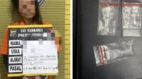 Pelaku ASM alias AM (33) tahun beserta barang bukti, diamankan di Sat Narkoba Polres Sibolga untuk dilakukan proses hukum selanjutnya, Kamis (7/8/2025).