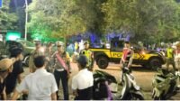 Tim Patroli Gabungan Tiga Pilar Polres Sibolga, melaksanakan pemantauan dan memberikan himbauan kepada masyarakat terkait Kamtibmas, dijalan dan di tempat keramaian. Minggu malam (3/8/2025).