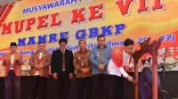 Wakil Presiden, RI Gibran Rakabuming saat membuka Musyawarah Pelayanan (Mupel) Mamre Gereja Batak Karo Protestan (GBKP) di Retreat Centre GBKP, Desa Sukamakmur, Kecamatan Sibolangit, Kabupaten Deli Serdang