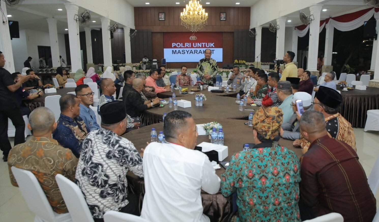 Bupati Asahan pimpin pertemuan dengan Forkopimda Asahan, Ulama, Lintas Etnis, Dan Mahasiswa Sepakat Menjaga Kondusivitas Asahan
