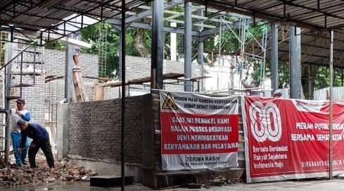 Bangunan Doorsmer SEHAT di Jl SM Raja Sp Jl Halat Kecamatan Medan Kota