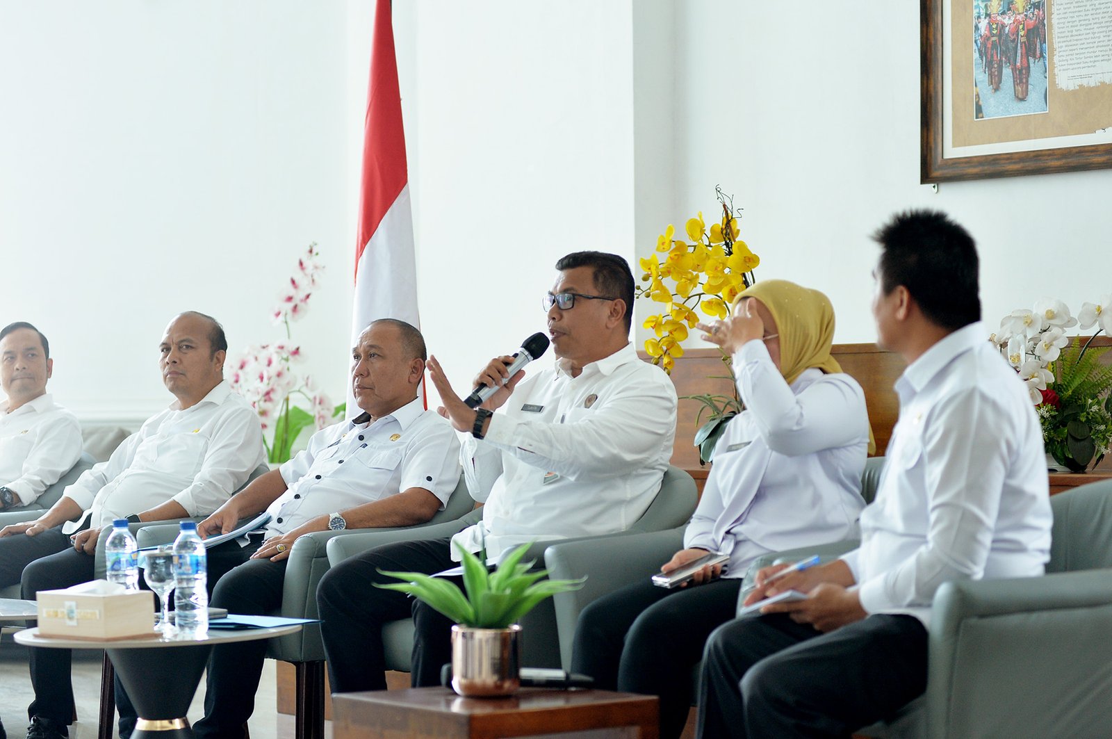 Pemerintah Provinsi Sumatera Utara (Sumut) melalui Badan Penanggulangan Bencana Daerah (BPBD) Provinsi Sumut melakukan Konferensi Pers terkait Kesiap siagaan bencana berbasis komunitas. Kegiatan yang difasilitasi Dinas Kominfo Sumut ini berlangsung di Lobby Dekranasda Lantai 1 Kantor Gubernur Sumut Jalan Diponengoro Kota Medan