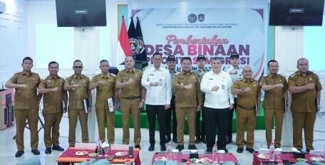 KaKanwil Provsu Kemenkumham Provsu Theodorus Simarmata, bersama Wabup Asahan Rianto*