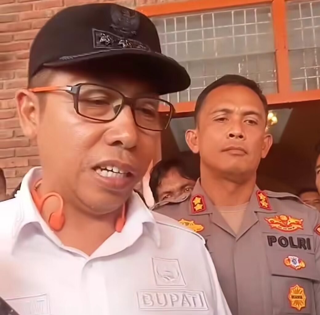 Bupati Taput dan Kapolres menjawab pers
