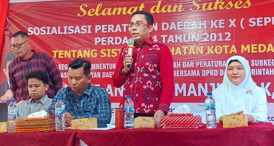 anggota DPRD Medan Paul Mei Anton Simanjuntak