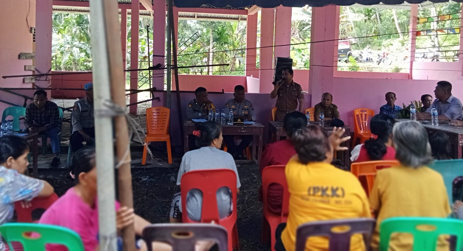 Suasana saat dilaksanakannya acara mediasi.
