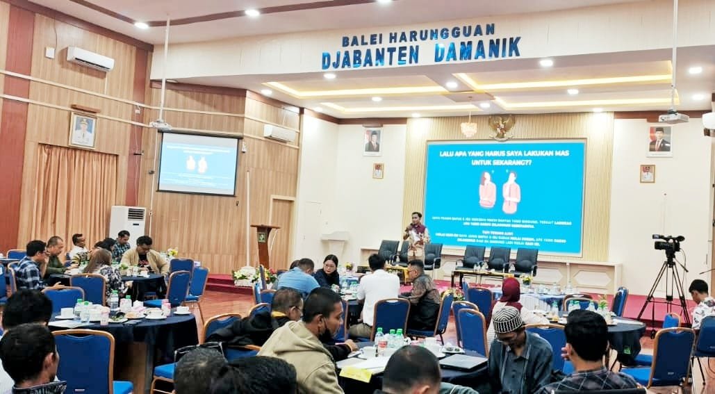 Ratusan Pengurus Koperasi Desa/Kelurahan Merah Putih dari seluruh Kabupaten Simalungun, hadir dalam Workshop Percepatan Operasionalisasi.