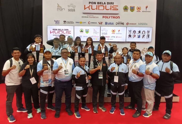 Kontingen cabor Sambo memastikan raihan 3 emas, 5 perak 3 perunggu.
