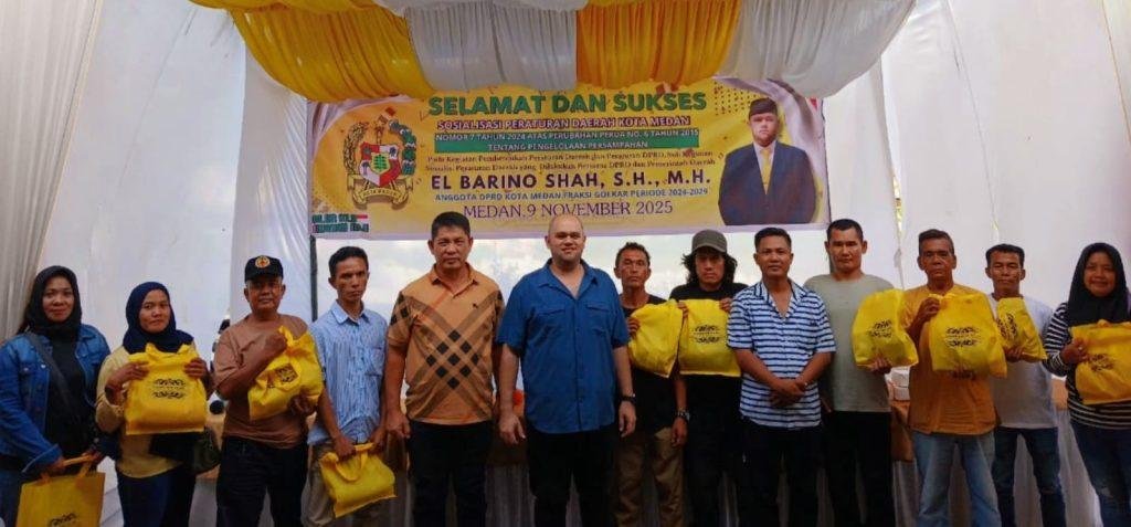 Anggota DPRD Medan El Barino Shah SH MH