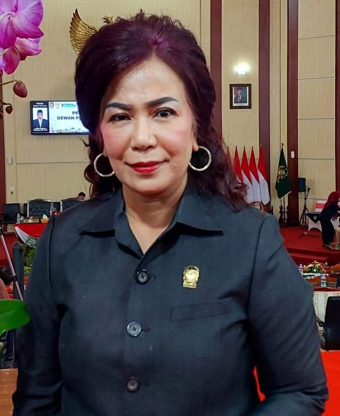 Fraksi Gerindra DPRD Medan melalui juru bicara Fraksinya Dame Duma Sari Hutagalung.