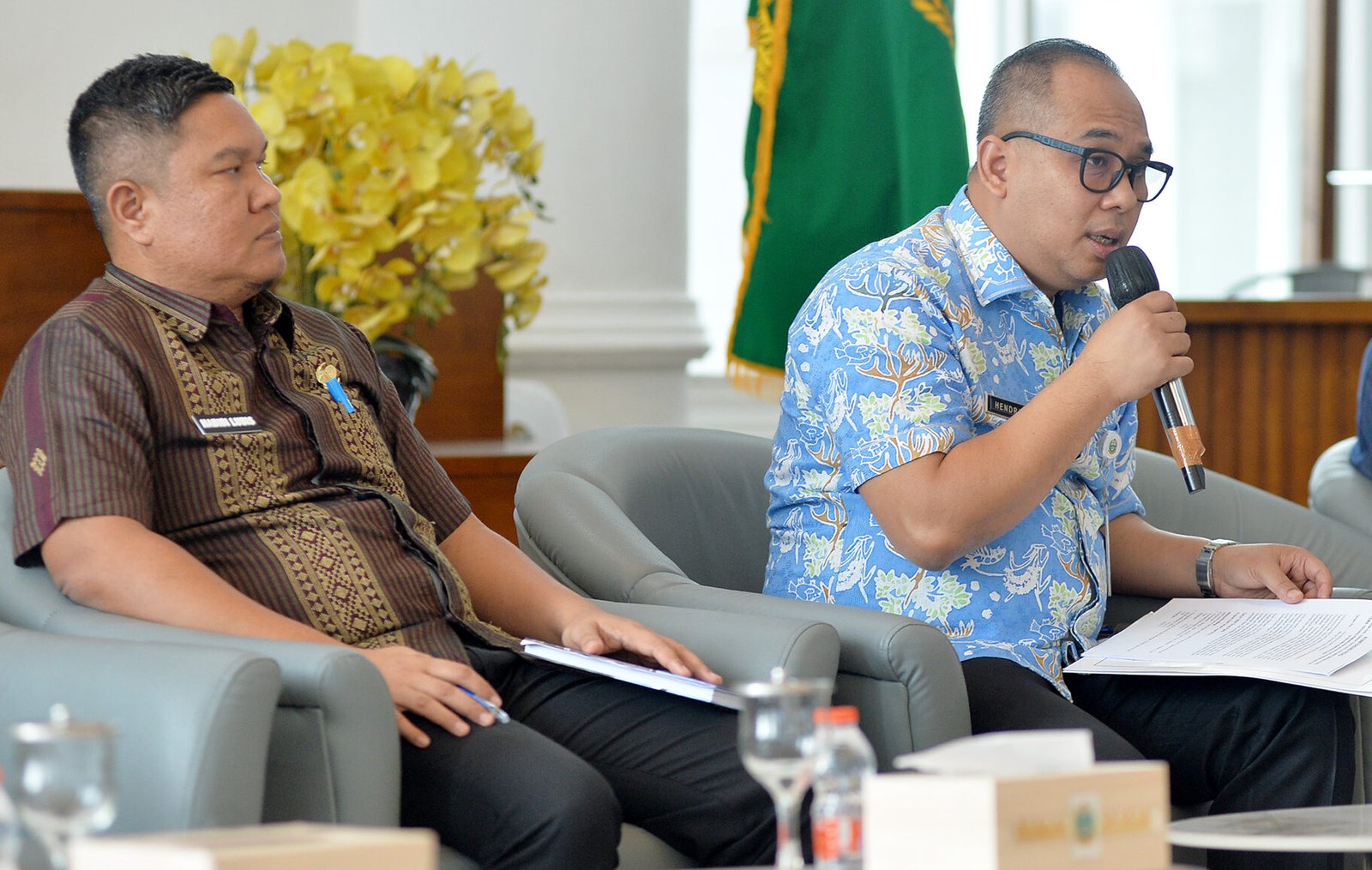 Pemerintah Provinsi Sumatera Utara (Sumut) melalui Dinas Pekerjaan Umum dan Perumahan Rakyat Provinsi Sumut melakukan Konferensi Pers terkait Progres Pembangunan Infrastruktur berkelanjutan di Provinsi Sumatera Utara (Program Instansi). Kegiatan yang difasilitasi Dinas Kominfo Sumut ini berlangsung di Lobby Dekranasda Lantai 1 Kantor Gubernur Sumut Jalan Diponengoro Kota Medan