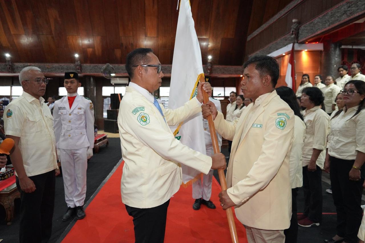 Pengukuhan ISPM dan PSM Tapanuli Utara di Tarutung. * Foto: IMC/ dok.leo/R #