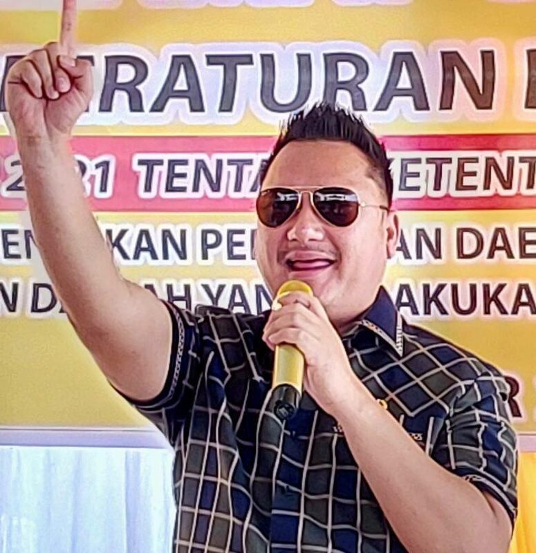 Ketua Komisi 1 DPRD Medan Reza Pahlevi Lubis S Kom