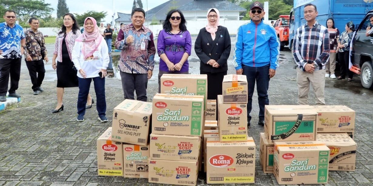 Pemkab Simalungun salurkan bantuan kemanusiaan di tiga kabupaten.