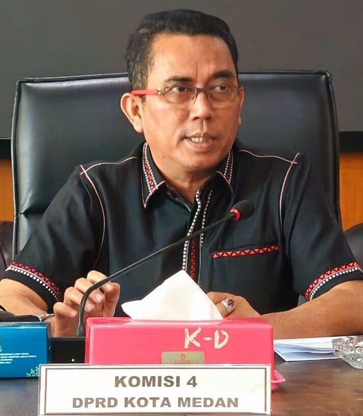 Sekretaris Fraksi PDI Perjuangan DPRD Medan Paul Mei Anton Simanjuntak SH