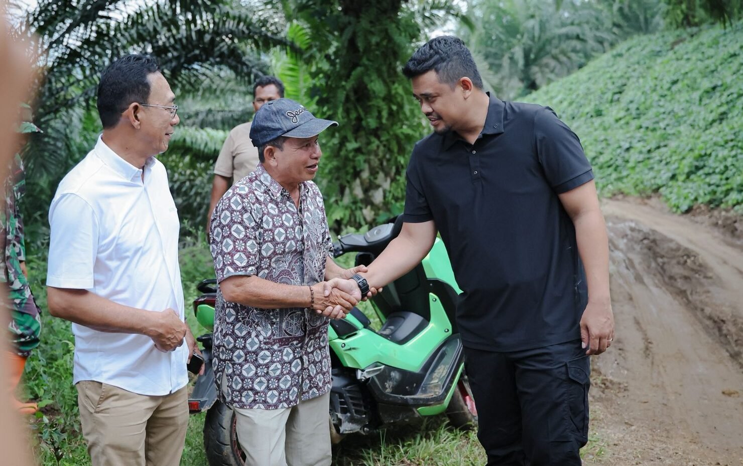 Gubsu Bobby Nasution dan Bupati Tapsel H.Gus Irawan Pasaribu
