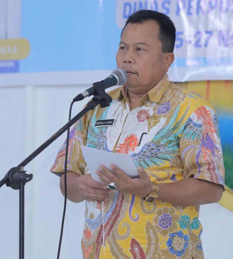 Muhilli Lubis sampaikan kata sambutan.