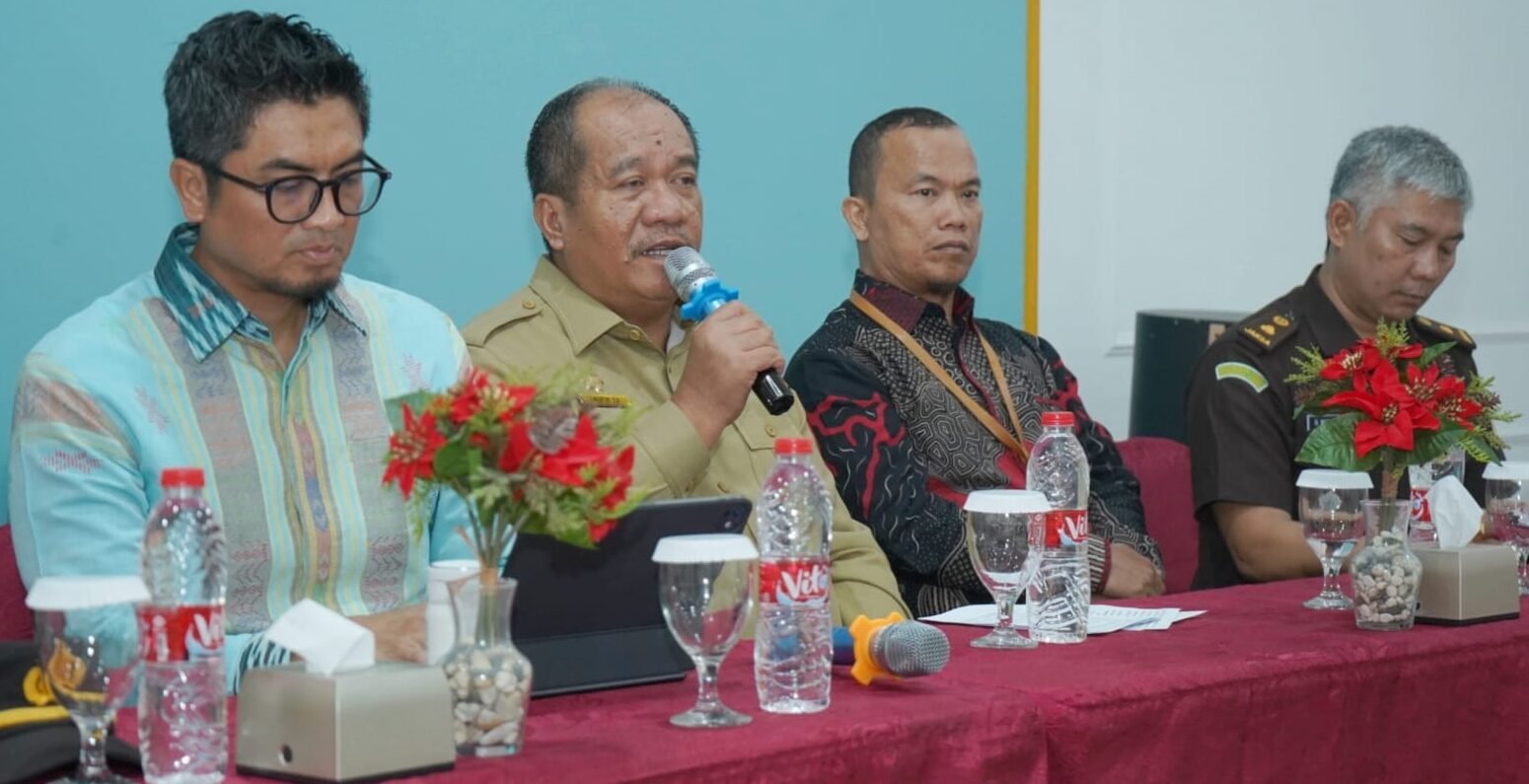 Taufik Zainal Abidin paparkan capaian indikator pembangunan daerah.